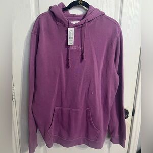Men’s large purple hoodie